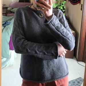 REI wool sweater